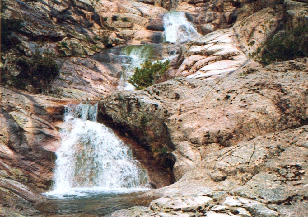 Monte Linas, le cascate di Sa Spendula e di Muru Mannu