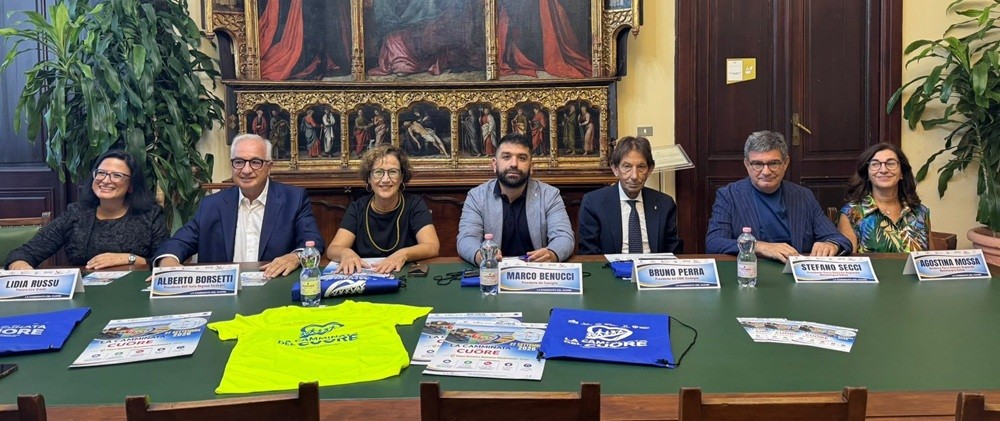 La conferenza stampa nel municipio di Cagliari