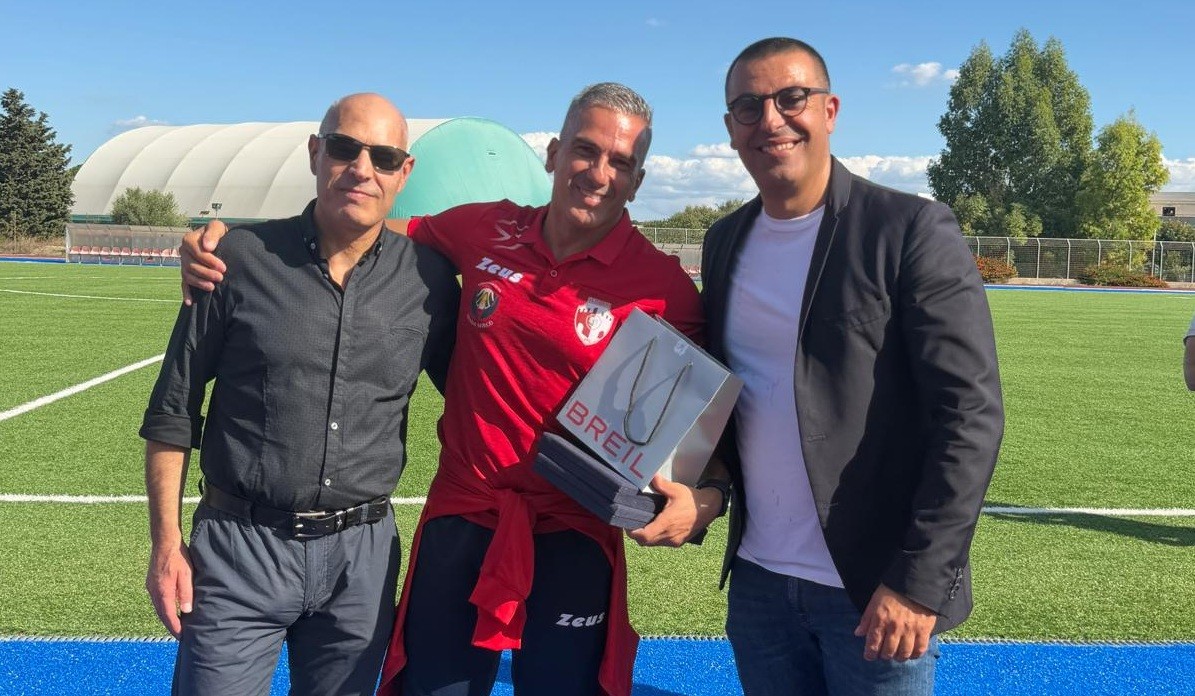 Sanluri premia il coraggioso mister Roberto Mennella