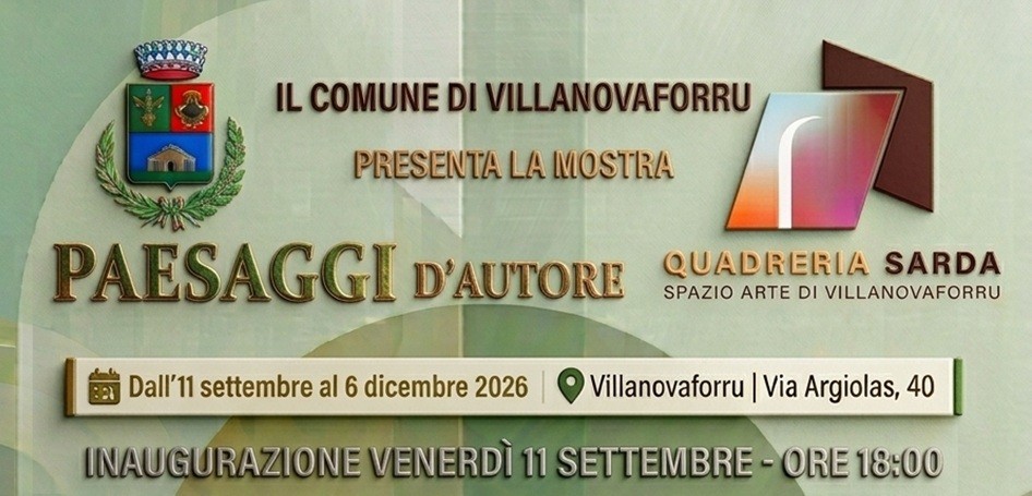 Villanovaforru, inaugurazione della mostra Paesaggi d’autore