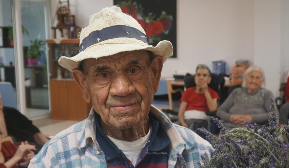 Villamar: zio Peppino, il giardiniere della Casa di riposo
