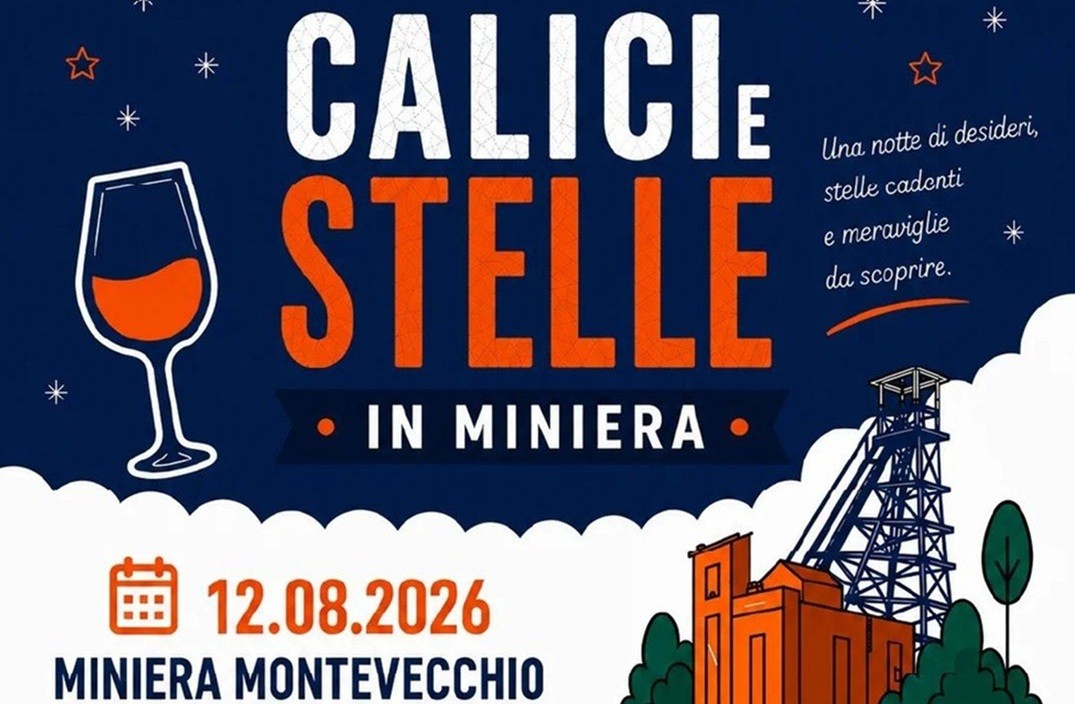 Guspini: mercoledì 12 agosto "Calici e Stelle in Miniera"