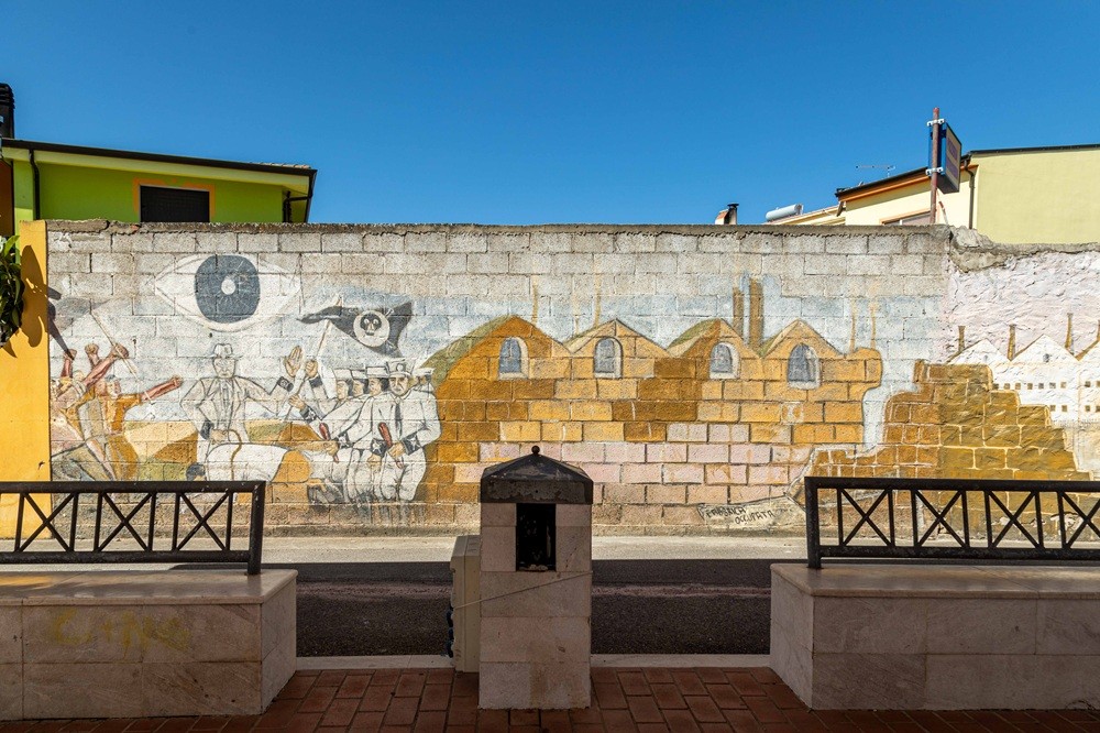 Murale di Rino Pitzalis