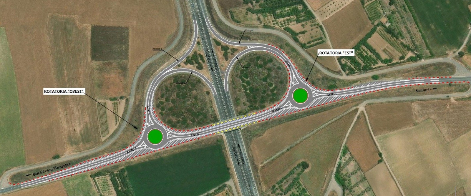 Sanluri: presentato il progetto per due nuove rotatorie