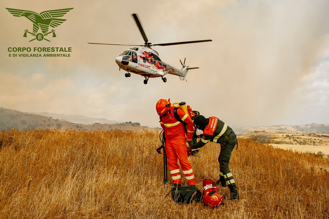 Il Corpo Forestale e di Vigilanza Ambientale in prima linea