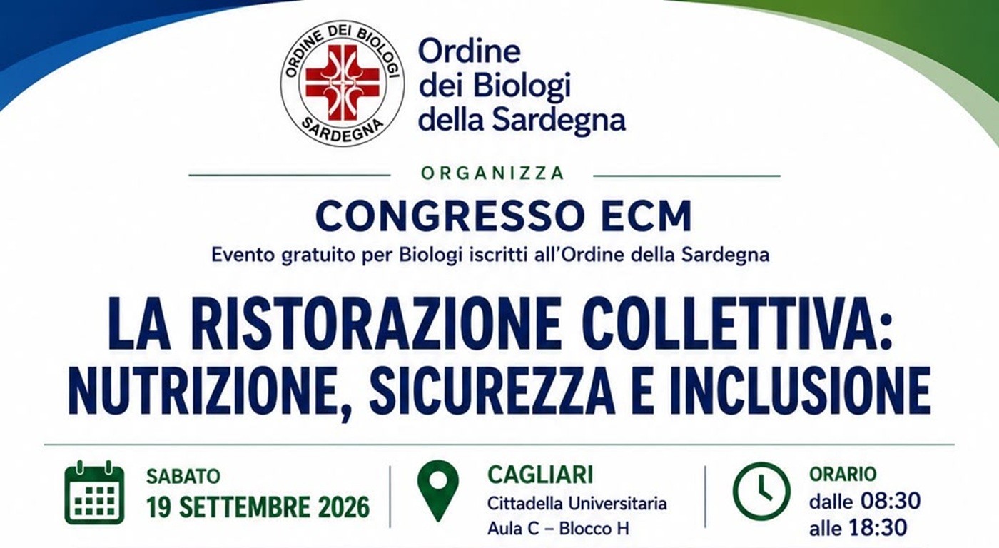 Convegno dei biologi sardi: l’importanza di mangiare bene