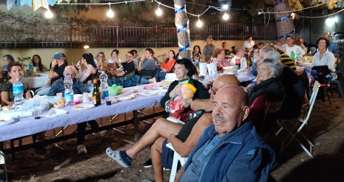 Sanluri, si è ripetuta la cena conviviale di via Donatello