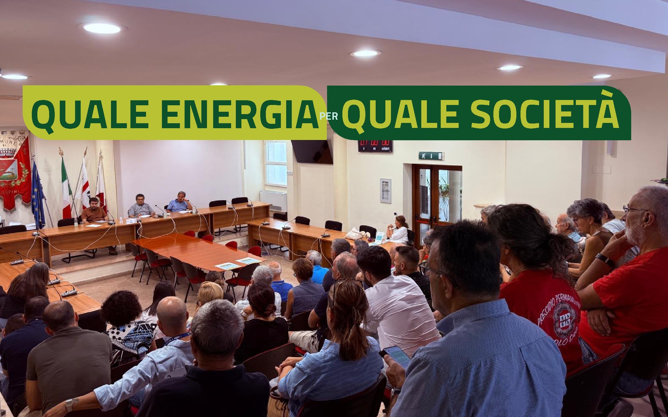 Guspini: numerosa partecipazione all'incontro su energia e società