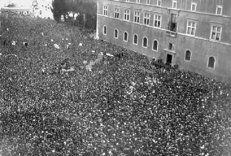 Il 10 giugno 1940 il popolo italiano è chiamato alle armi