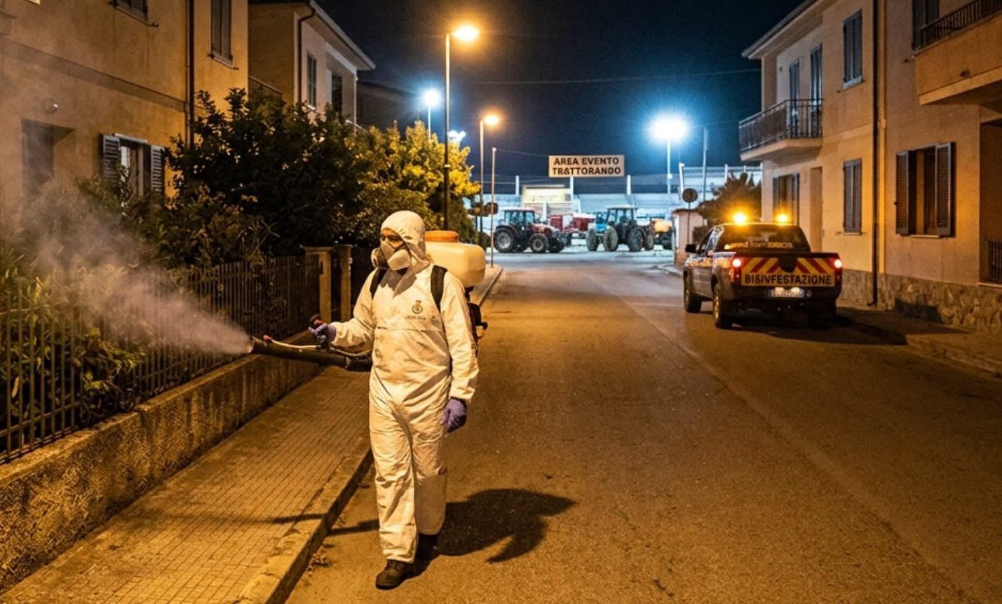 San Gavino: disinfestazione straordinaria contro le zanzare