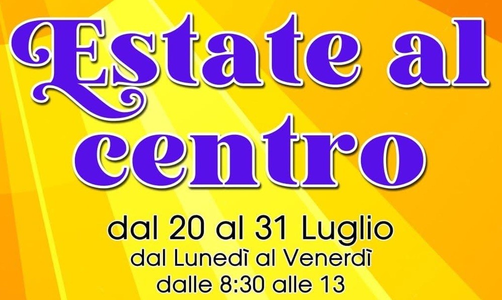 Estate al Centro: attività gratuite per i ragazzi a Villacidro