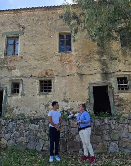Gabriele Atzeni a Nureci a Palazzo Touffani