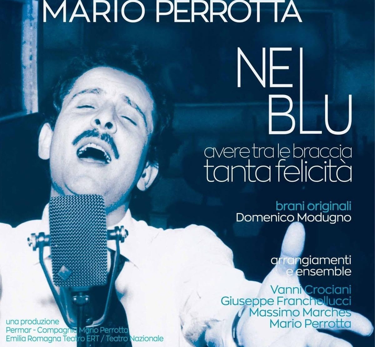 Sanluri: omaggio a Domenico Modugno, domenica 12 aprile spettacolo al teatro comunale