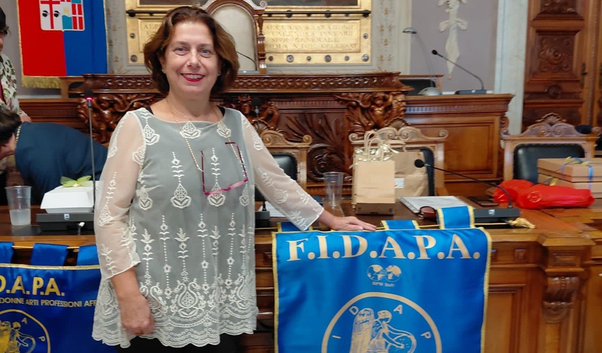 Lucia Loddo, presidente della Fidapa BPW Italy del Campidano