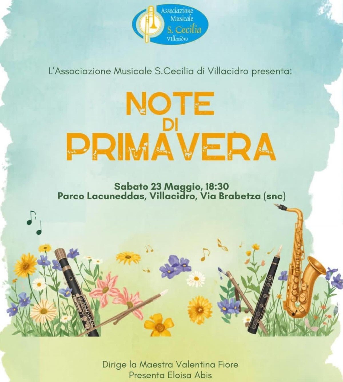Villacidro, al parco Lacuneddas il concerto “Note di Primavera”