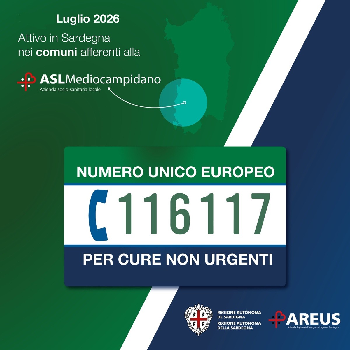 Arriva Il 116117  il numero unico per le cure non urgenti
