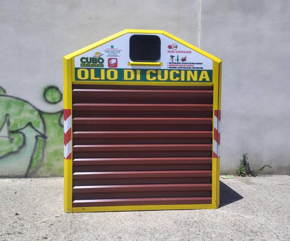 Samassi:  tre nuovi contenitori per la raccolta olio esausto