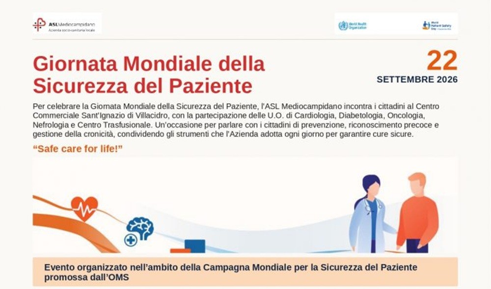 Due iniziative Asl Medio Campidano per la sicurezza del paziente