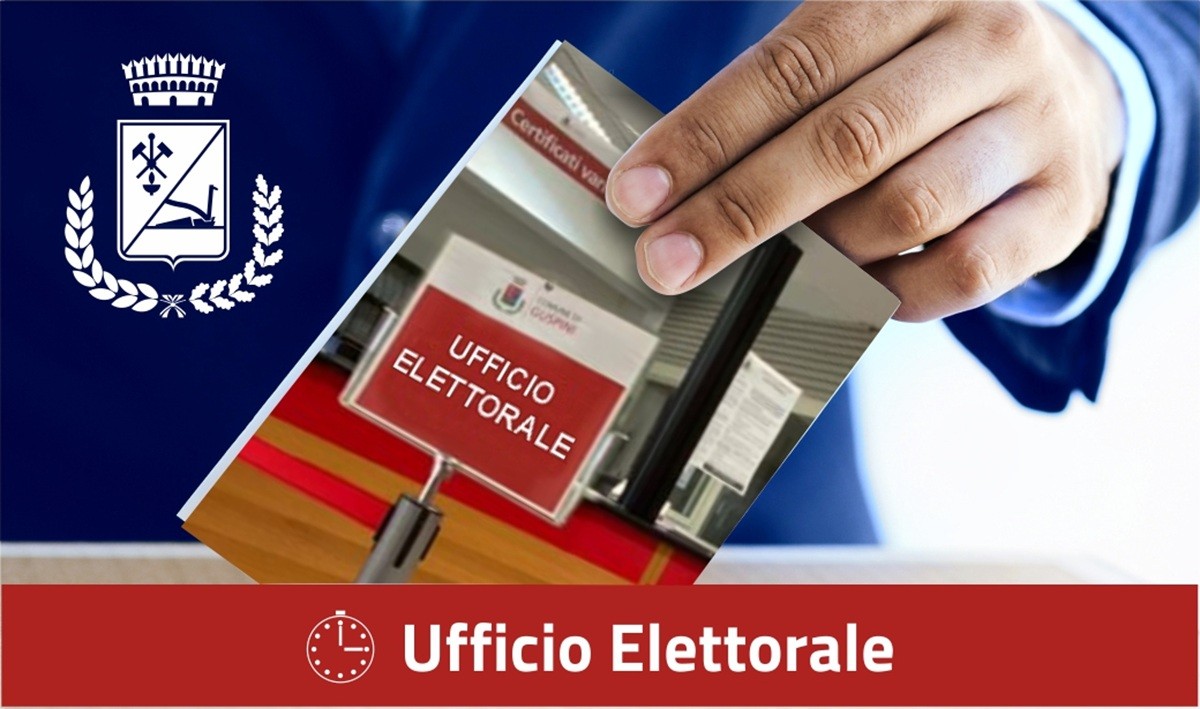 Guspini: aperture straordinarie dell’Ufficio Elettorale