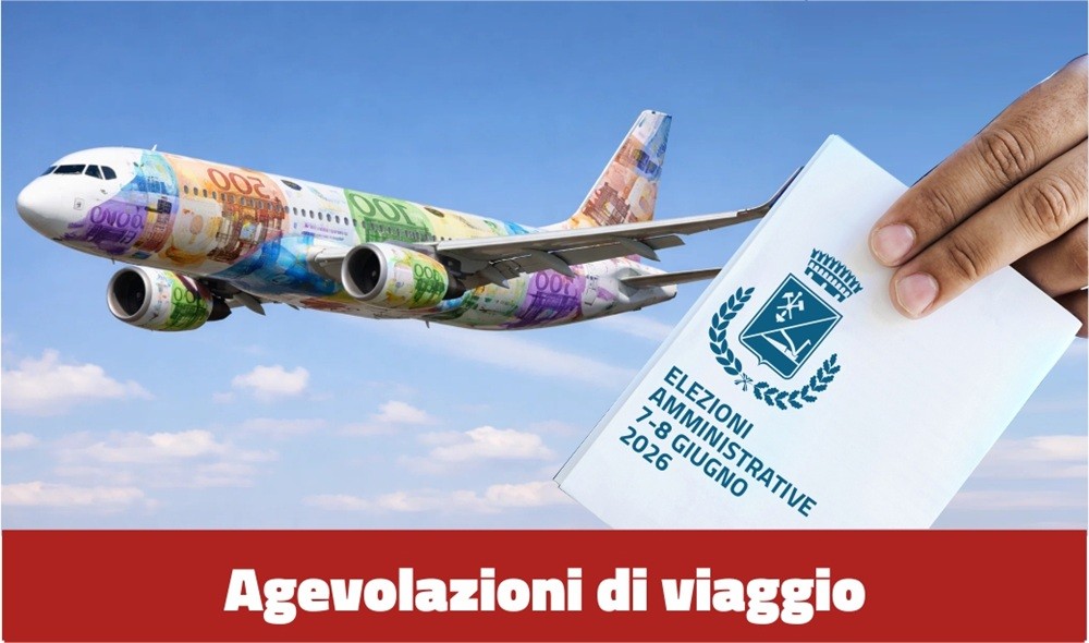 Elezioni comunali 2026, agevolazioni di viaggio per gli elettori