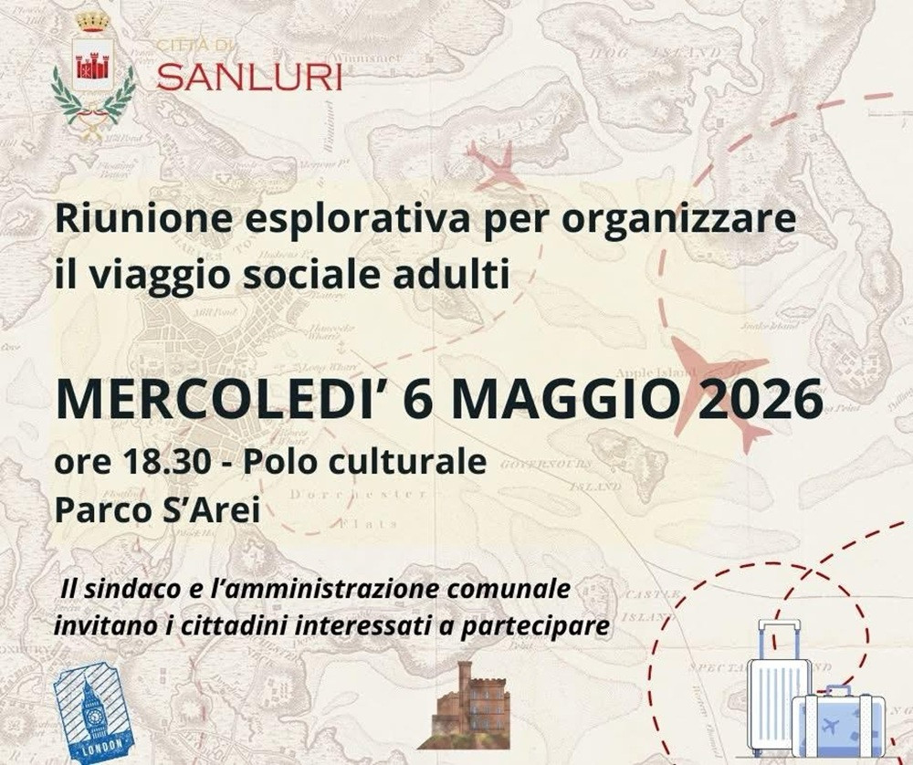 Sanluri: incontro per il viaggio sociale adulti